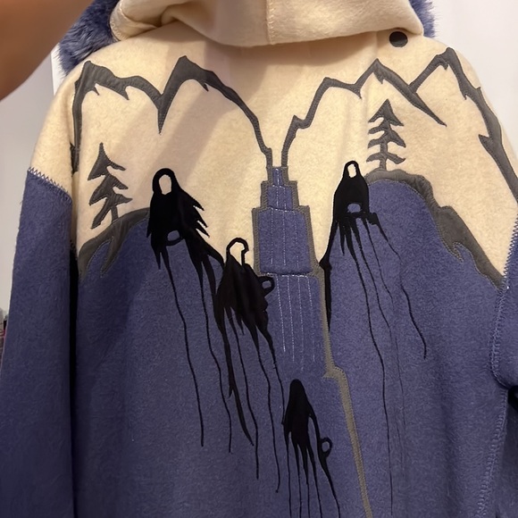 Mint Cond. Never Used Vintage 100% Pure Wool LAPARKA CANADA Coat L/XL circa 1987 - Picture 6 of 6